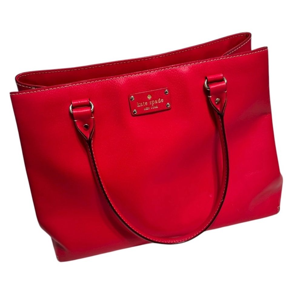 🌟RESERVED - STEPHANIE 🌟 Kate Spade New York Wellesley Quinn Cherry Red Tote